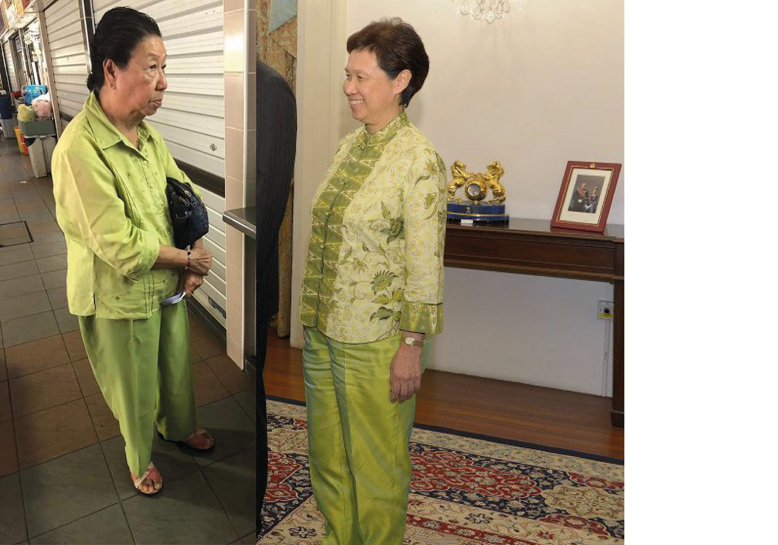 新加坡总理夫人何晶,去北京穿这样的衣服!