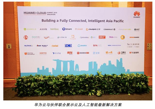 华为云新加坡峰会多家公司签署MoU，伙伴联合展示云+AI创新应用
