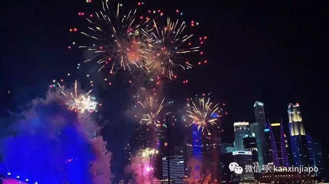 新加坡盛大煙花！2019跨年夜美翻了~