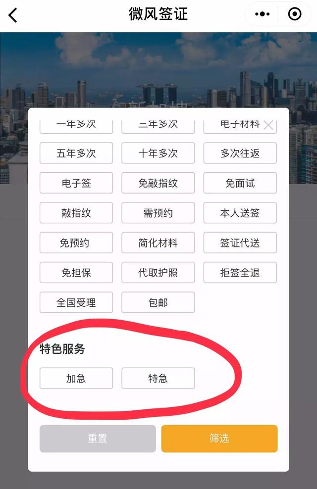 微信竟可以申请签证了，新加坡签证亮了~