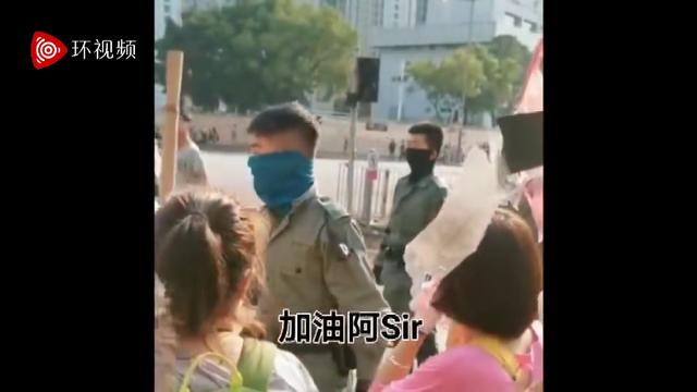 “給點時間我們處理，不想你們被拍照起底”，港警溫暖喊話香港市民惹網友淚目