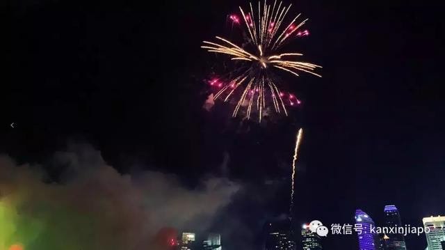 新加坡盛大煙花！2019跨年夜美翻了~