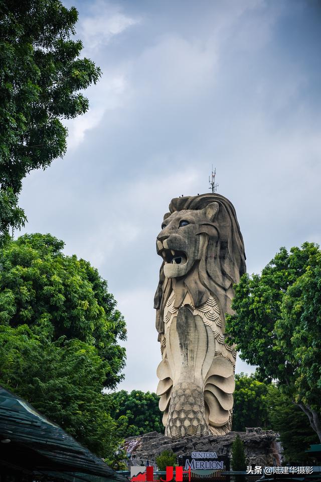 再也不見，聖淘沙島上的魚尾獅塑像，近日起將被徹底拆除