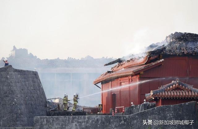 突发！日本冲绳“故宫”大火，又一世界遗产建筑被毁