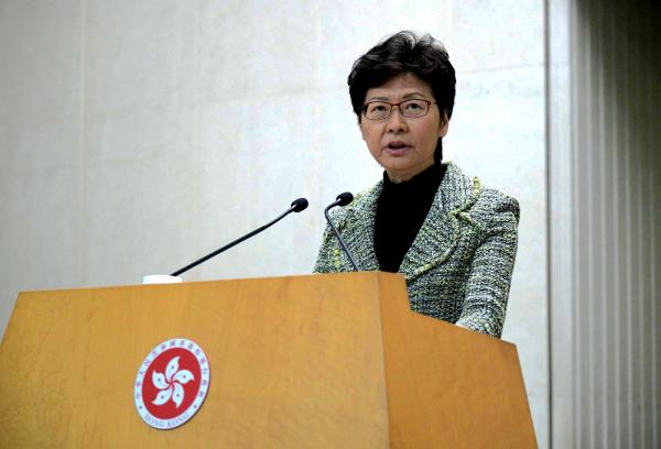 林郑月娥批评“三罢”：示威者想令香港停摆，极为自私