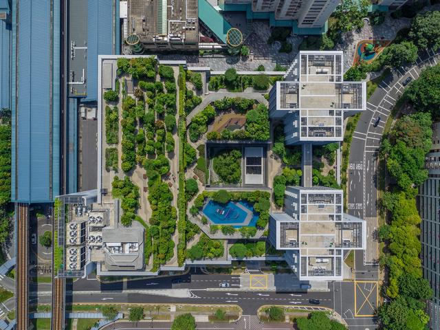 新加坡露台屋顶公园；是公园；不是花园