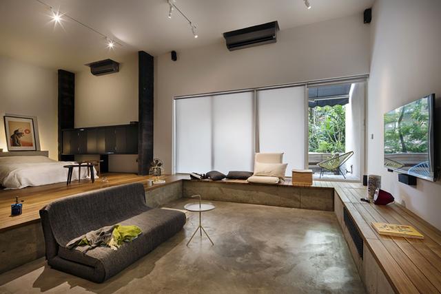 家居设计：空间体现男子大气而细腻个性！新加坡工业风装修案例