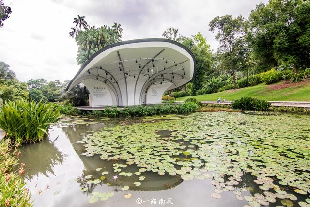 新加坡這個公園不是草就是樹，但成爲世界遺産