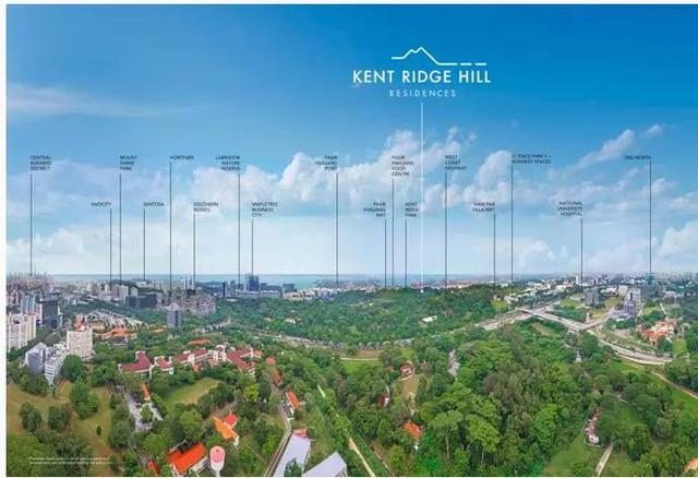 臨鐵臨公園！新加坡第5區低密度住宅Kent Ridge Hill Residence