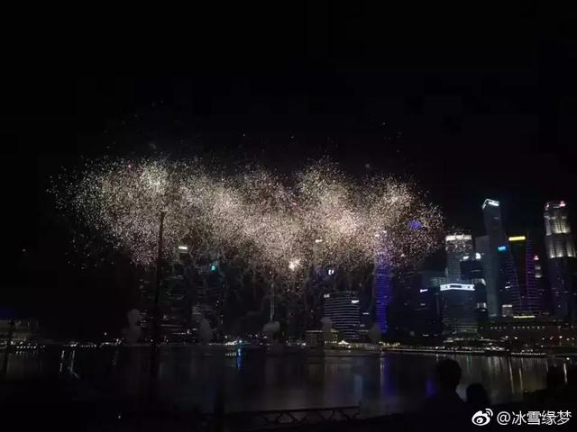 新加坡盛大煙花！2019跨年夜美翻了~