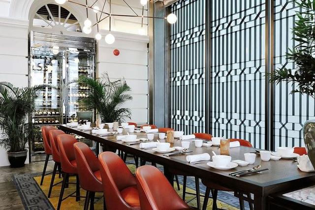 700㎡新中式新加坡皇后餐厅装修效果图