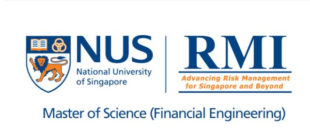 新加坡國立大學金融工程碩士(NUS MFE)2020年招生計劃即將啓動，5月1日開啓申請
