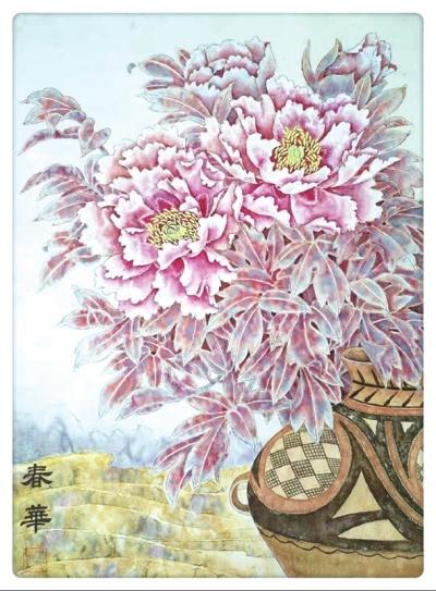 新加坡开埠200周年国际妇女真善美艺术展 我省画家帅春华受邀参展