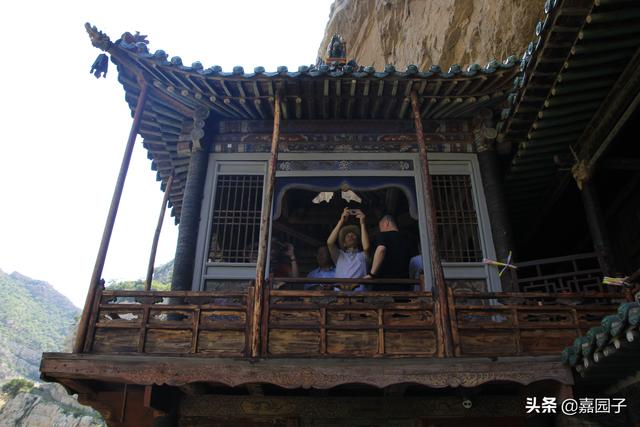 山西大同恒山千年古寺悬空寺