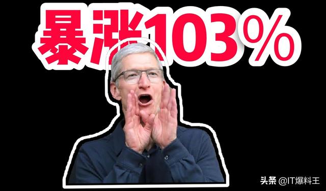 支持国产嘴上说说？苹果股价一年大涨103％：iPhone11远超预期