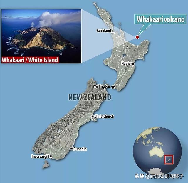 突发！新西兰火山爆发震撼世界，有中国人失踪...