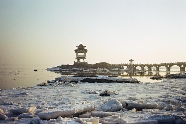 來看冬天的海，遼甯興城