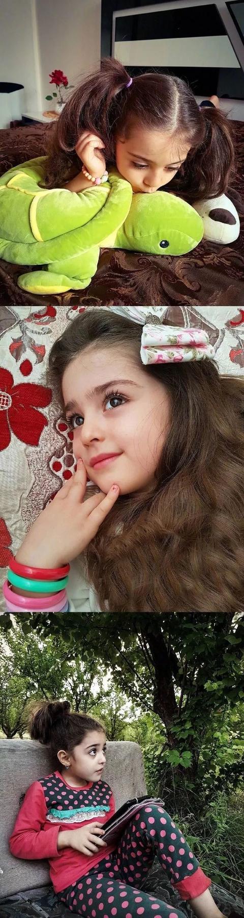 伊朗8岁小女孩被称为“全球最美”！因太美，父亲辞职做贴身保镖