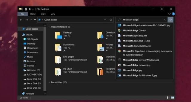 Windows 10 Build 18363.628发布：终于修复文件管理器搜索问题