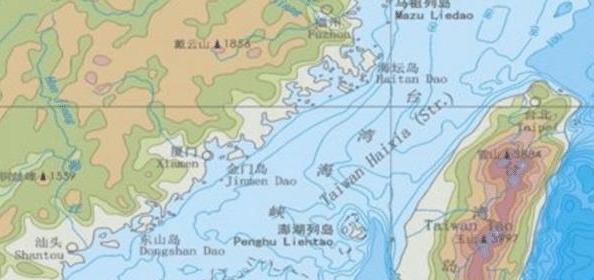 台灣海峽的寬度到底多大？能修建跨海大橋嗎？看完長見識了