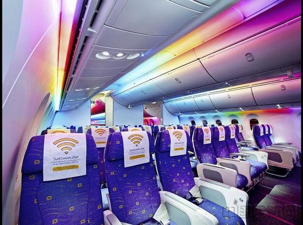 酷航用波音787客机执飞郑州-新加坡航线