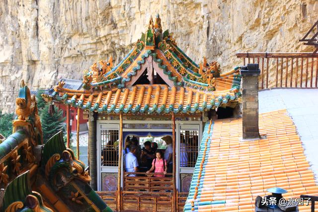 山西大同恒山千年古寺悬空寺