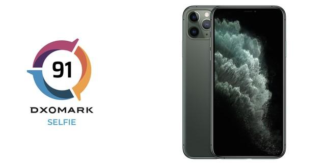 iPhone 11 Pro Max前置得分公布 仅居榜单前十