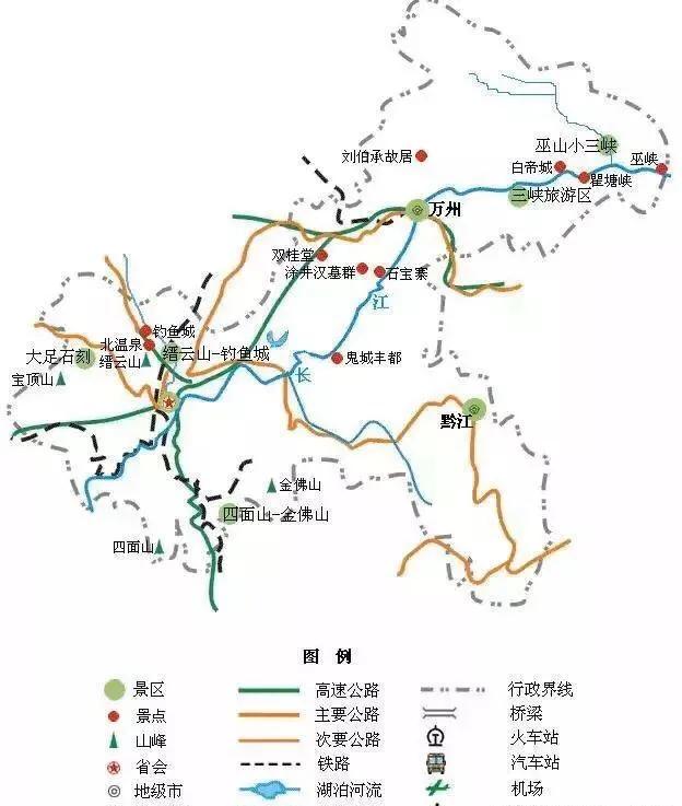 34幅中国各地旅游地图，走遍中国缺一不可（二）