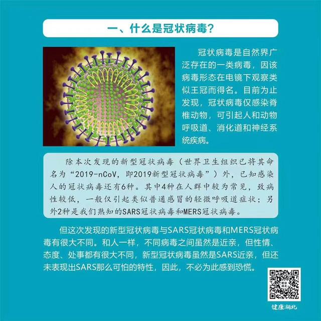 新型冠状病毒感染的肺炎健康科普小知识