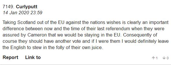 苏格兰又闹独立 英国首相约翰逊：没门