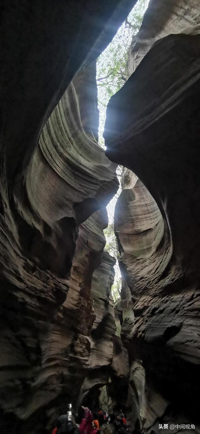 陕北甘泉雨岔大峡谷，壮美奇观堪比美国羚羊谷