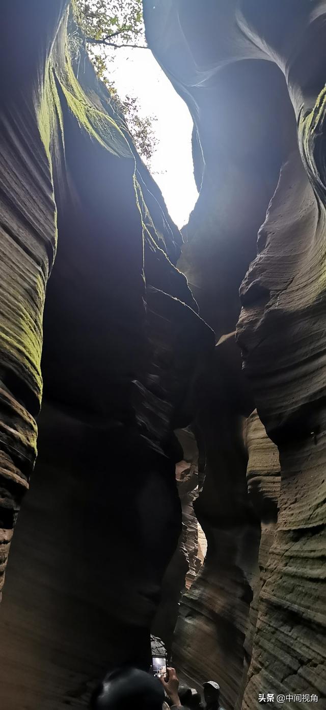 陕北甘泉雨岔大峡谷，壮美奇观堪比美国羚羊谷