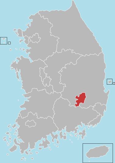 韩国17 个一级行政区