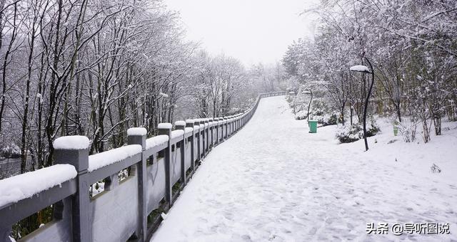 大年初一的贵阳观山湖公园，雪趣满满