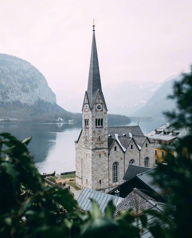 哈尔施塔特小镇！