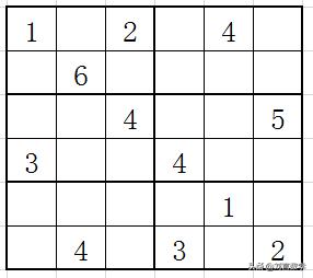 玩转数独之六宫数独高级技巧（区块法）