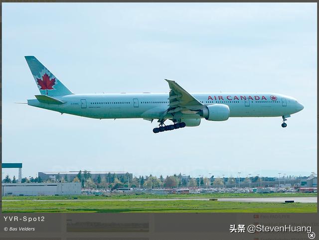 温哥华国际机场拍机