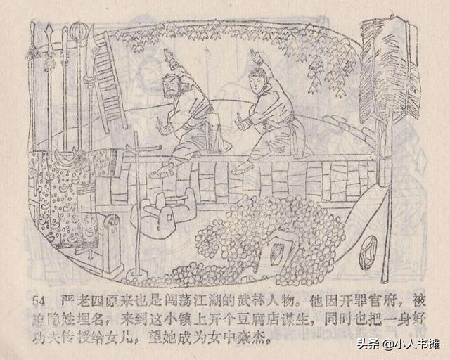 大闹峨眉山-广东旅游出版社1985 赵克标蒙复旦绘 怀旧连环画「上」