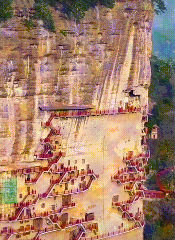 航拍中國20座古寺，看完之後知道佛道