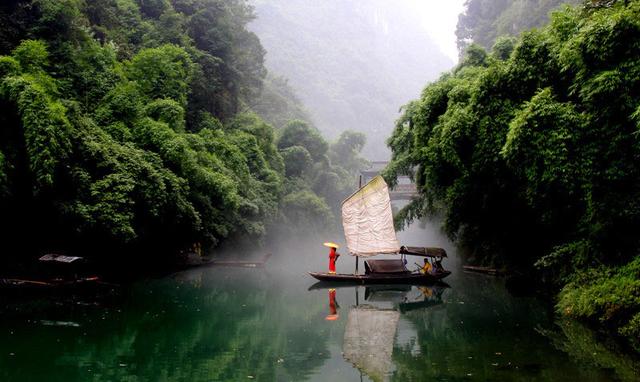 长江三峡中的世外桃源，万里长江第一石，三峡第一湾明月湾