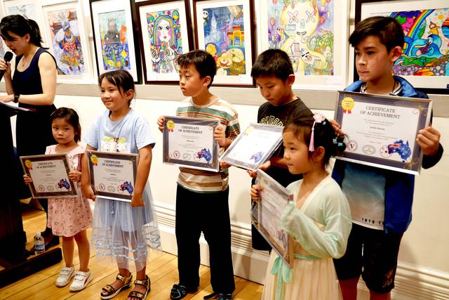 颁奖盛典/第三届澳大利亚The Little Artist国际少儿书画展