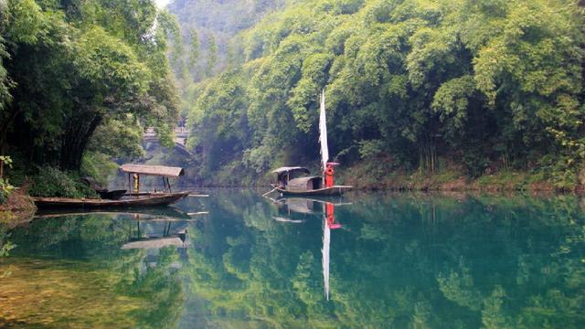 长江三峡中的世外桃源，万里长江第一石，三峡第一湾明月湾