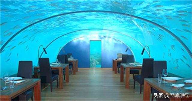 马尔代夫第一家水下餐厅，港丽岛Conrad Maldives Rangali Island