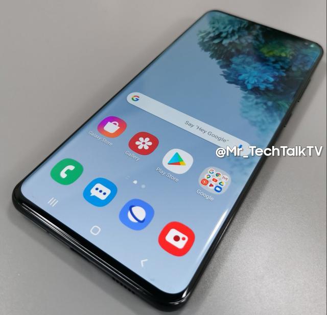 三星Galaxy S20 Ultra真机图曝光