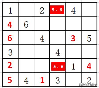 玩转数独之六宫数独高级技巧（区块法）