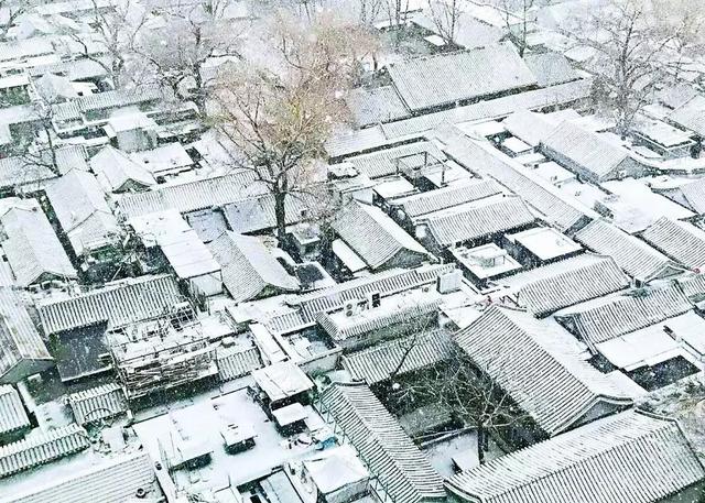 北京暴雪！太美了吧