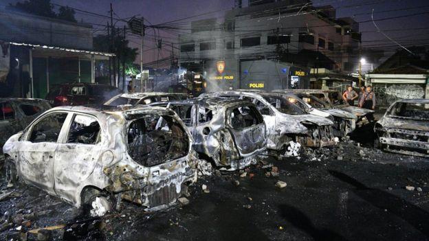 大选结果公布当天印尼发生暴力事件，6人死亡，200人受伤