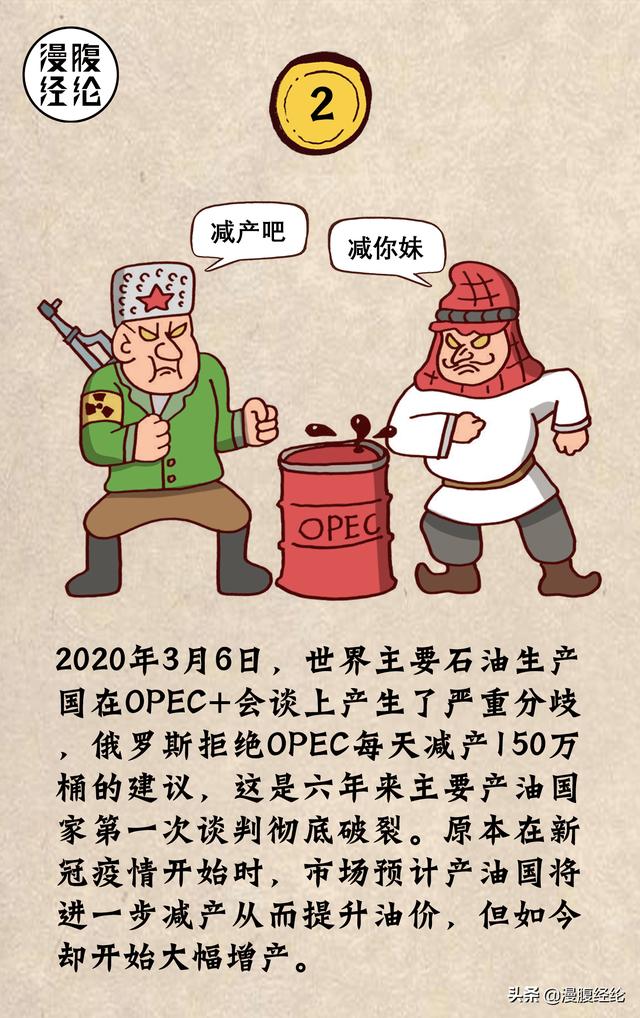 一组图看懂沙特俄罗斯掀起石油大崩盘