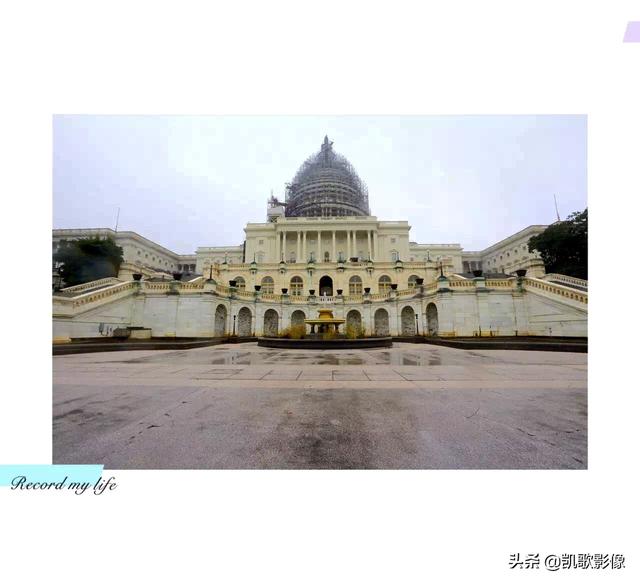 宅家云游：华盛顿国会山与白宫  #在家云旅游#