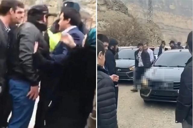 俄官二代婚礼车队逆行被拦，随行人员暴打警察：知道我是谁吗